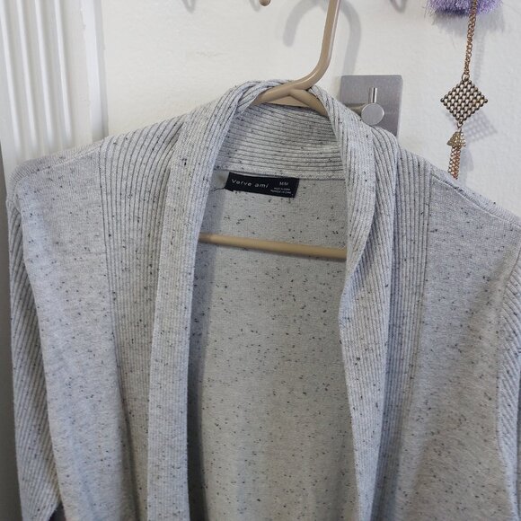 Verve Ami Stylish Long Cardigan Sweater Warm Comfort Winter Wear MEDIUM - Picture 6 of 11